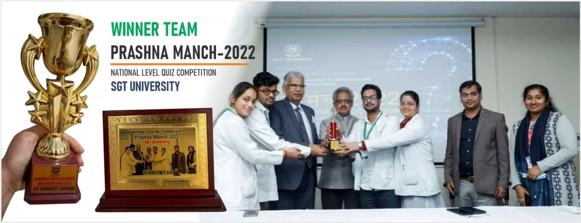 Winner Team - Prashna Manch 2022 - National Level Quiz Competition