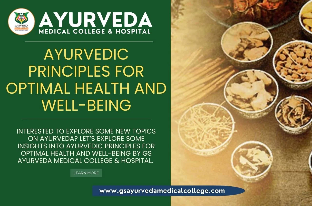 Ayurvedic Principles for Optimal Health and Well-being