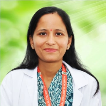 Dr. Komal Gupta at GS Ayurveda Medical College & Hospital