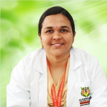 Dr. Prathibha C K at GS Ayurveda Medical College & Hospital