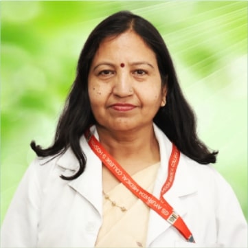 Dr. Seema Jain at GS Ayurveda Medical College & Hospital