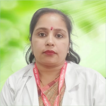 Dr. Sonia Tyagi at GS Ayurveda Medical College & Hospital