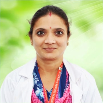 Dr. Vaishali Tomer at GS Ayurveda Medical College & Hospital