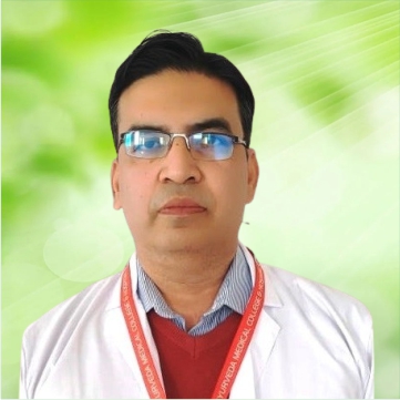 Dr. Arvind Kumar at GS Ayurveda Medical College