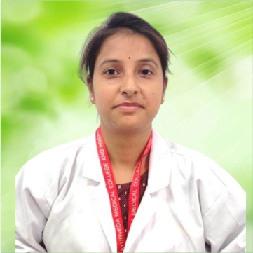 Dr. Manisha Gupta at GS Ayurveda Medical College & Hospital