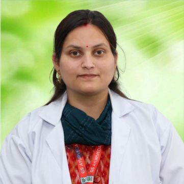 Dr. Nisha Sharma at GS Ayurveda Medical College