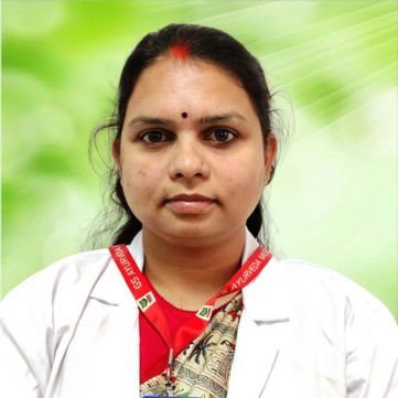 Dr. Nivedita singh at GS Ayurveda Medical College