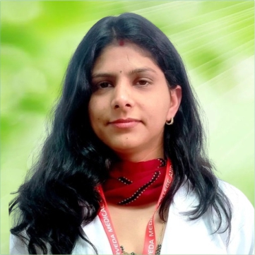 Dr. Partibha Singh at GS Ayurveda Medical College & Hospital