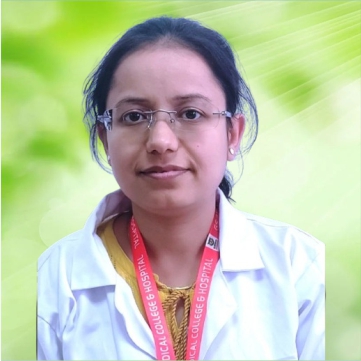 Dr. Shreshtha Kaushik at GS Ayurveda Medical College & Hospital